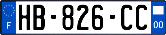 HB-826-CC