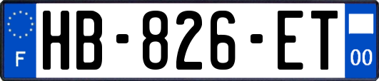 HB-826-ET