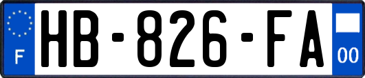 HB-826-FA
