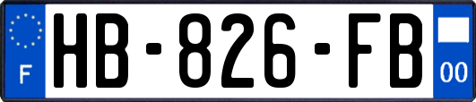 HB-826-FB