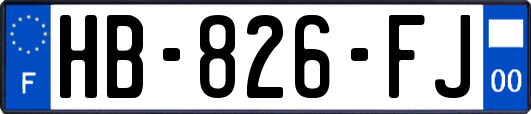 HB-826-FJ