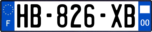 HB-826-XB