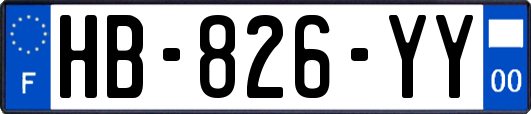 HB-826-YY