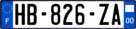 HB-826-ZA