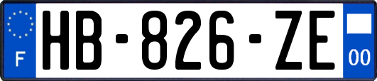 HB-826-ZE