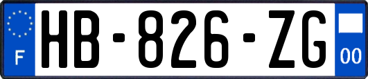 HB-826-ZG