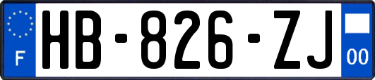 HB-826-ZJ
