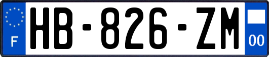 HB-826-ZM