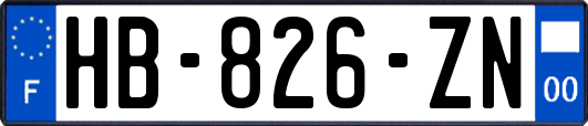 HB-826-ZN