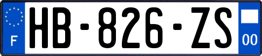 HB-826-ZS