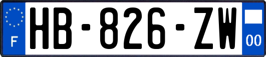 HB-826-ZW