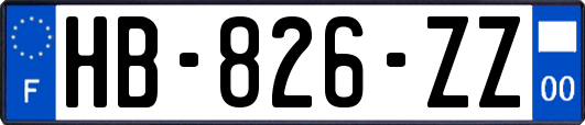 HB-826-ZZ