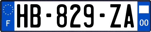 HB-829-ZA