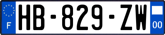 HB-829-ZW