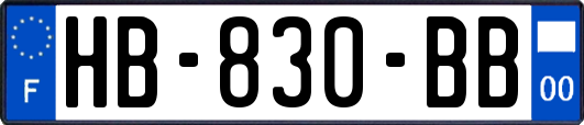 HB-830-BB