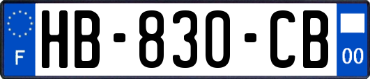 HB-830-CB