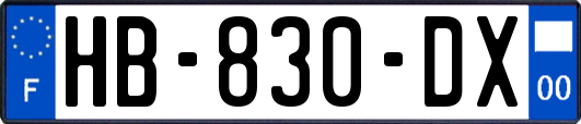 HB-830-DX