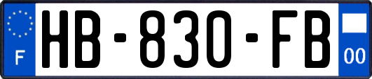 HB-830-FB