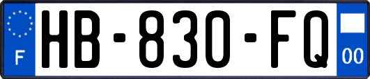 HB-830-FQ