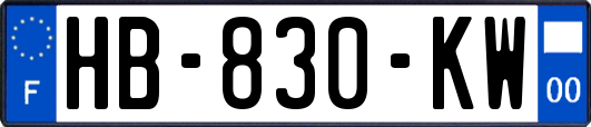 HB-830-KW