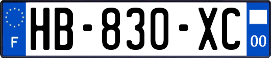 HB-830-XC