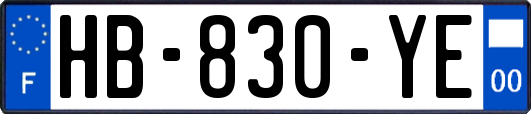 HB-830-YE