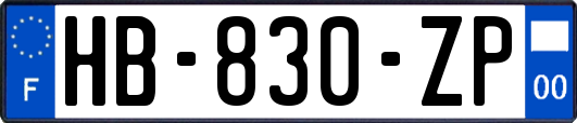 HB-830-ZP