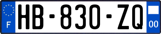 HB-830-ZQ