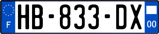 HB-833-DX