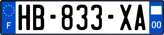 HB-833-XA