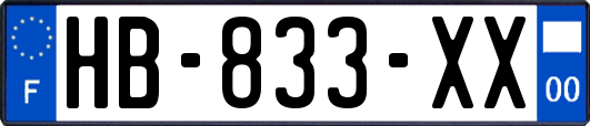 HB-833-XX