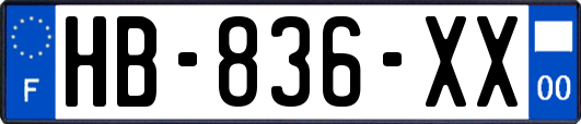 HB-836-XX