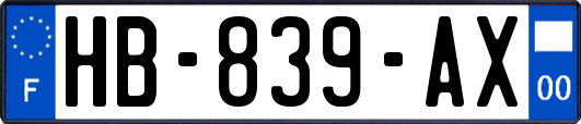 HB-839-AX