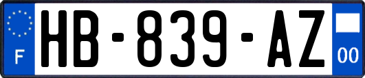 HB-839-AZ