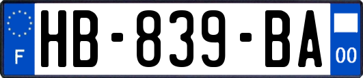 HB-839-BA