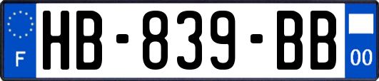 HB-839-BB