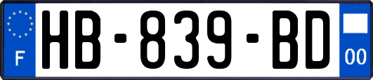 HB-839-BD