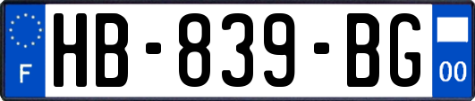 HB-839-BG