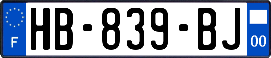 HB-839-BJ