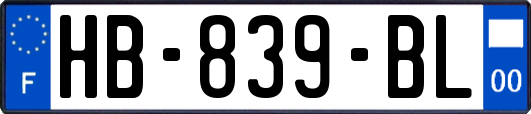 HB-839-BL