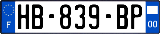 HB-839-BP