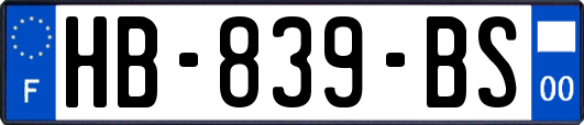 HB-839-BS