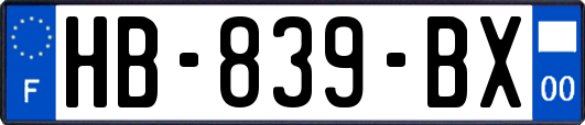 HB-839-BX