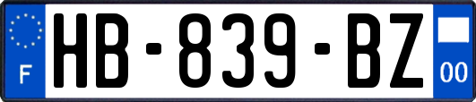 HB-839-BZ