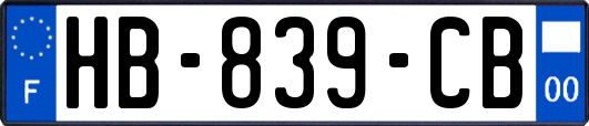 HB-839-CB