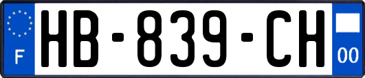 HB-839-CH