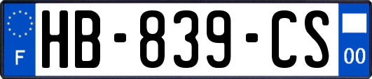 HB-839-CS