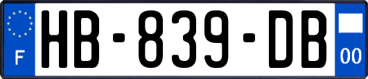 HB-839-DB