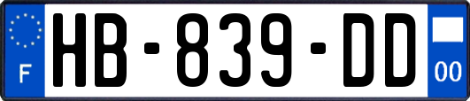 HB-839-DD