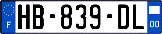 HB-839-DL